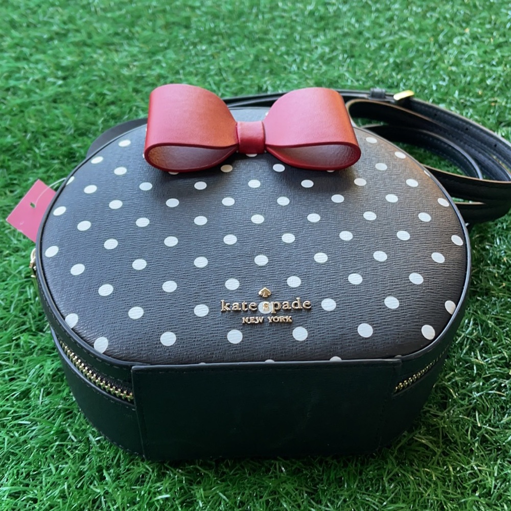 Kate Spade: disney x kate spade new york minnie mouse crossbody bag - Picture 2 of 16